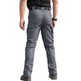 thumbnail image 2 of Men Stretch Hiking Cargo Pants Breathable UV Block Multi Pocket All Terrain Work Pants S-XXL, 2 of 10