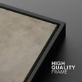 thumbnail image 3 of IDEA4WALL Framed Canvas Print Wall Art Set Minimalist Indistinct Brown Illustrations Digital Art Abstract Retro Art Modern Wall Decor Minimal Zen Cool Artwork for Home Decor - Black 24"x36"x2, 3 of 5