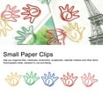 thumbnail image 3 of Fancy Paperclips, Durable Metal Electroplated Fadeless Cute Paper Clips 100 Pieces  for School, 3 of 7