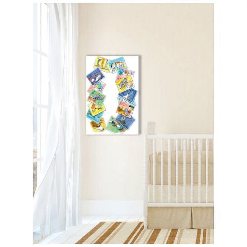 "Dog Stories" Painting Print on Canvas