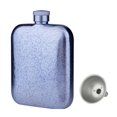 thumbnail image 2 of Titanium Flask with Funnel Ultra-Light Portable Wine Flask Health Selection Whiskey Flask for Men Screw Cap Seal Drink Bottle, 2 of 3