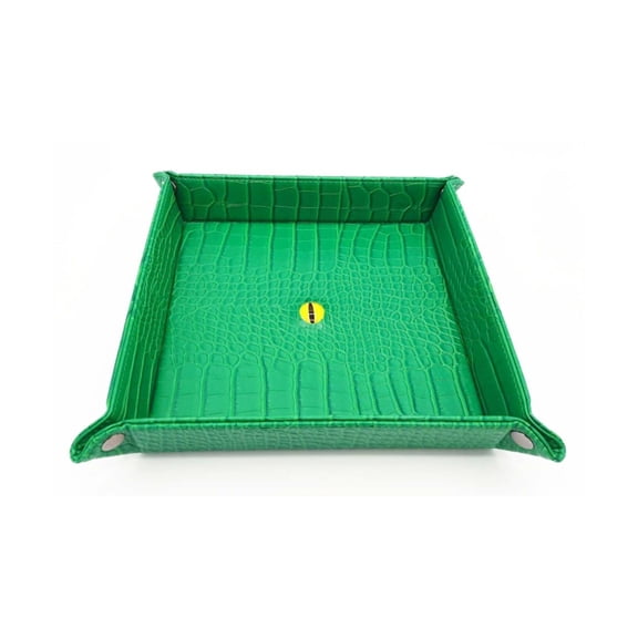 Old School Dice & Accessories Dragon Eye Dice Tray - Green New