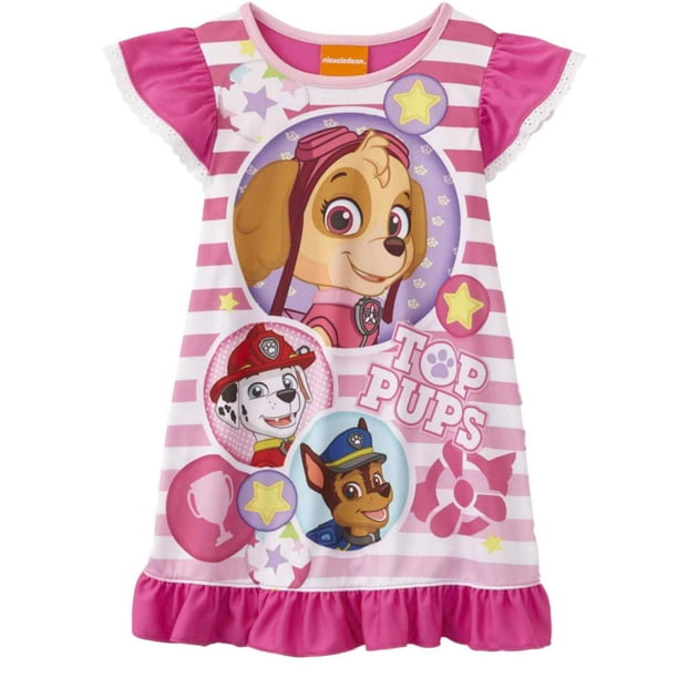 paw patrol night gown