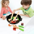 thumbnail image 4 of Juguetes De Corte De Simulación Juguete De Juego De Rol Juguete De Aprendizaje Juguete De Comida Para Cocina Sunnimix Juguetes de corte, 4 of 8