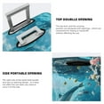 thumbnail image 3 of Pofeuu Underwater Dolphin Scene Print Luggage Suitcase Cover Protector Luggage Washable Covers Aesthetic for 18/24/28/32 inch Luggage（No luggage included）-X-Large, 3 of 7
