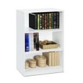 thumbnail image 3 of Furinno JAYA Simple Home 3-Shelf Bookcase, White, 3 of 7