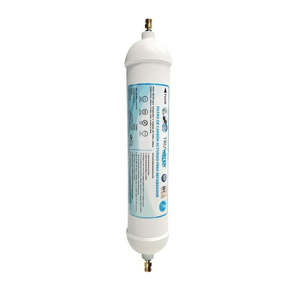 Filtro Para Refrigerador Truwater Inline Carbón Activado