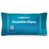 HealthSmart - 60 ct Flushable Wipes (6"x8")