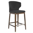 thumbnail image 1 of Cabo Contract Grade Upholstered Wingback Bar Stool (26-inch/ 29-inch), 1 of 5