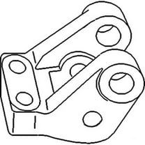 RAParts R27803 Fits John Deere Tractor 3010 & 4010 Top Link Bracket Fits JD Tractors