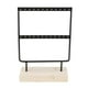 thumbnail image 5 of Estante de hierro para pendientes, estante para joyería, soporte para collar, pendientes, organizador Pequeño negro Cola Rack de joyería de pendiente de hierro, 5 of 7