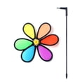 thumbnail image 6 of Colorful Rainbow Flower Spinner Wind Windmill Home Garden Yard Patio Outdoor Decoration Kids Toy, 6 of 6