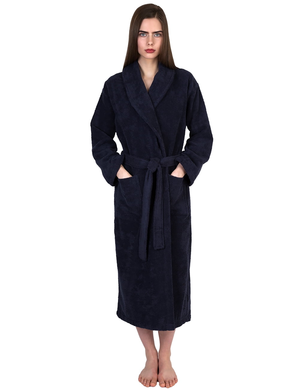 TowelSelections Women's Robe, Turkish Cotton Terry Shawl Bathrobe ...