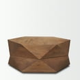 thumbnail image 6 of Arreto Hexagonal Hinged Solid Wood Top and Base Coffee Table, 6 of 6