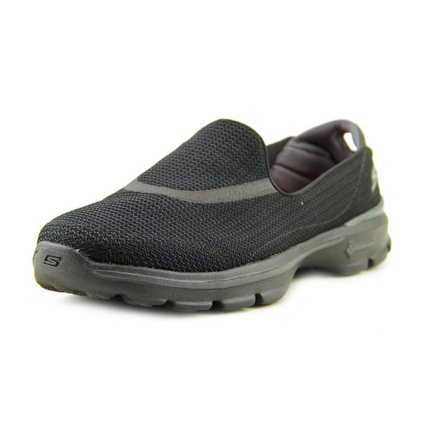 Skechers Go Walk 3 Slip-On Walking Shoe, Black, 8.5 XW US - Walmart.com