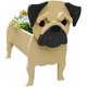 thumbnail image 3 of Muyoka Lindo Perro Maceta Maceta De Madera Contenedor De Plantas Con Forma De Pekinés Maceta Contenedor De Almacenamiento De Plantas De Interior Al Aire Libre Para El Hogar Jardín Balcones Decoracione Muyoka Hogar, 3 of 6