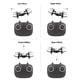 thumbnail image 5 of Hot6sl Ofertas y Liquidaciones Dron Fpv 2,4G En Cámara 4K En Adultos, En Cuadricóptero Rc En Retorta Automática, Motores Sin Escobillas, Ruta de Vuelo, Altitud de Vuelo, Modo Sin Cabeza, 5 of 7