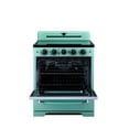 thumbnail image 4 of Unique 30' Classic Retro Induction Range, Ocean Mist Turquoise, 4 of 8