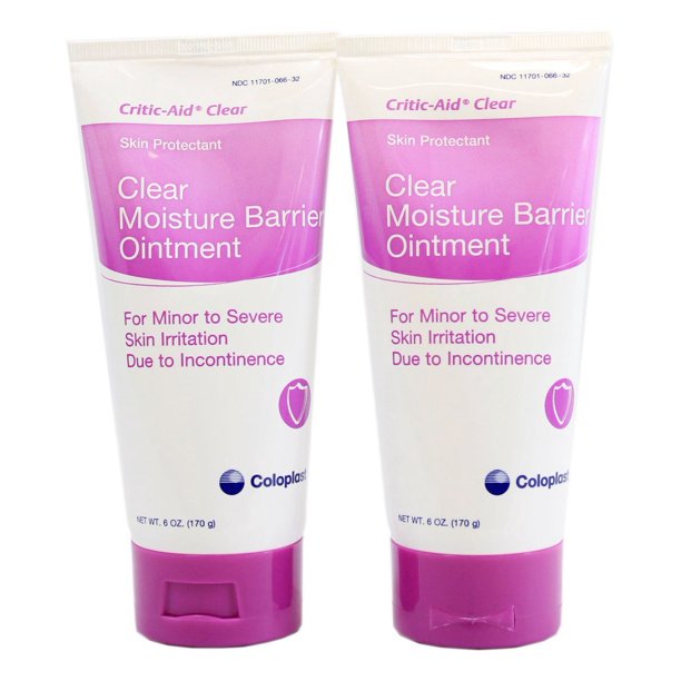 Criticaid Clear Moisture Barrier Ointment 6 Ounce Tube Pack Of 2
