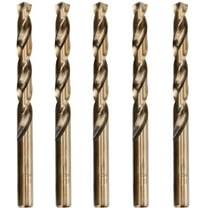 Hymnorq 13/32" Cobalt Steel Twist Drill Bits for Metal, Pack of 5PCS