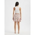 thumbnail image 4 of Floral High Waist Ruffled Mini Skirt, 4 of 5