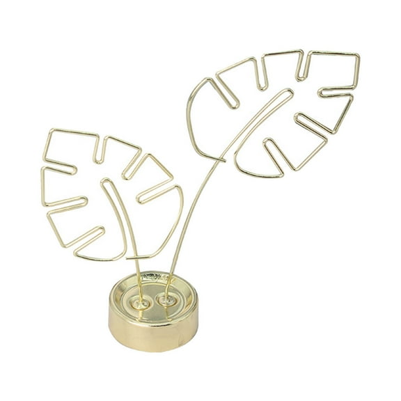 unbranded  Holders Decor Turtle Leaf Note Memo Clip Table Number Office