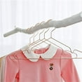 thumbnail image 4 of Songmics Set of 20 Children Sized Metal Clothes Hangers, Rose Gold, 4 of 5