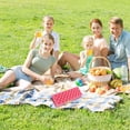 thumbnail image 4 of OULII 3 Pcs Tapis de Camping Pliants Durables Imperméables Légers Coussin de Siège Extérieur, 4 of 8