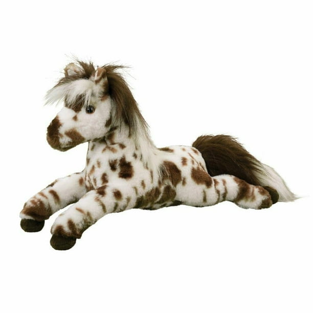 Peluche de peluche Douglas Duke Leopard Appaloosa Horse