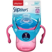 Playtex Sipsters Stage 1 Spill-Proof, Leak-Proof, Break-Proof Soft Spout Sippy Cup - 6 ounce - 1 Count Color May Vary