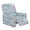 Blue Cherry Blossoms, variant on Whosucclay Vintage Sunflower Leopard Print Recliner Slipcover Stretch Reclining Chair Covers Recliner Chair Covers with Storage Pocket Furniture Protector 4 Pieces Sofa Cover Prevent Stain