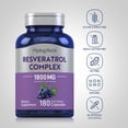 thumbnail image 3 of Suplemento Piping Rock Resveratrol Complex 1800 mg 180 cápsulas, 3 of 7