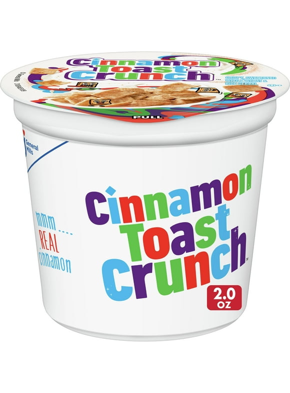 Cinnamon Toast Crunch Breakfast Cereal Cup, 2 oz Cup