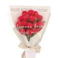 thumbnail image 3 of Tulip Bouquet Twisted Handmade DIY Flower Wedding Decoration, 3 of 12