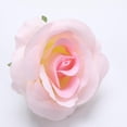 thumbnail image 4 of Cabeza de rosa artificial, accesorio de decoración para bodas, rosa claro, 4 of 9
