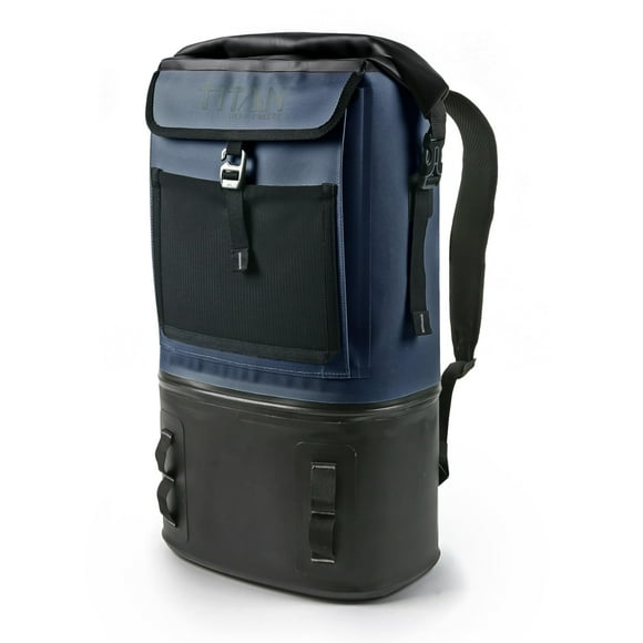Titan by Arctic Zone Deep Freeze Welded Backpack Cooler - 24 Can Insulated Cooler Bag, Cold Front