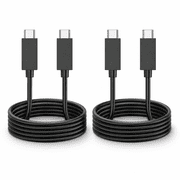 Vonzuda 2-Pack 5FT USB-C to USB-C Charging and Data Cable for PS5 DualSense, Xbox Series X|S Core and Elite Series 2, Nintendo Switch Pro Controller