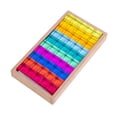 thumbnail image 2 of Milaget Acrylic Cubes Blocks Set Stacking Blocks Toys for Preschool Party 3  Year Old 100pcs, 2 of 8