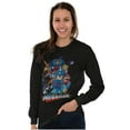 thumbnail image 4 of Mega Man Characters Retro 1990s Gamer Long Sleeve TShirt Men Women Brisco Brands S, 4 of 6
