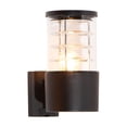 thumbnail image 1 of Aplique de pared exterior, IP44, negro, 10W, E27, 1 luz, 1 of 4
