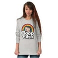 thumbnail image 3 of Betty Boop Cartoon Rainbow Quote Women's Long Sleeve T Shirt Brisco Brands S, 3 of 6