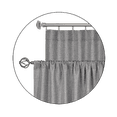 thumbnail image 3 of PowerSellerUSA Window Curtains, Set of 2 Panels Solid Thermal Insulated Window Curtains, Energy Efficient 100% Blackout Privacy Curtain, Textured Panels for Bedroom Living Room, 3 of 3