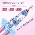 thumbnail image 2 of Lima eléctrica para uñas TUOBEO 45000 RPM inalámbrica recargable, 2 of 9