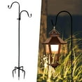 thumbnail image 4 of VONKY Outside Shepherds Hook Garden Ground Plant Stand for Plant Stand Hanger, 4 of 9