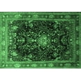 thumbnail image 1 of Ahgly Company Indoor Rectangle Persian Emerald Green Traditional Area Rugs, 3' x 5', 1 of 4