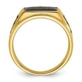 thumbnail image 2 of Finest Gold 14K Yellow Mens Masonic Ring, Size 11, 2 of 8