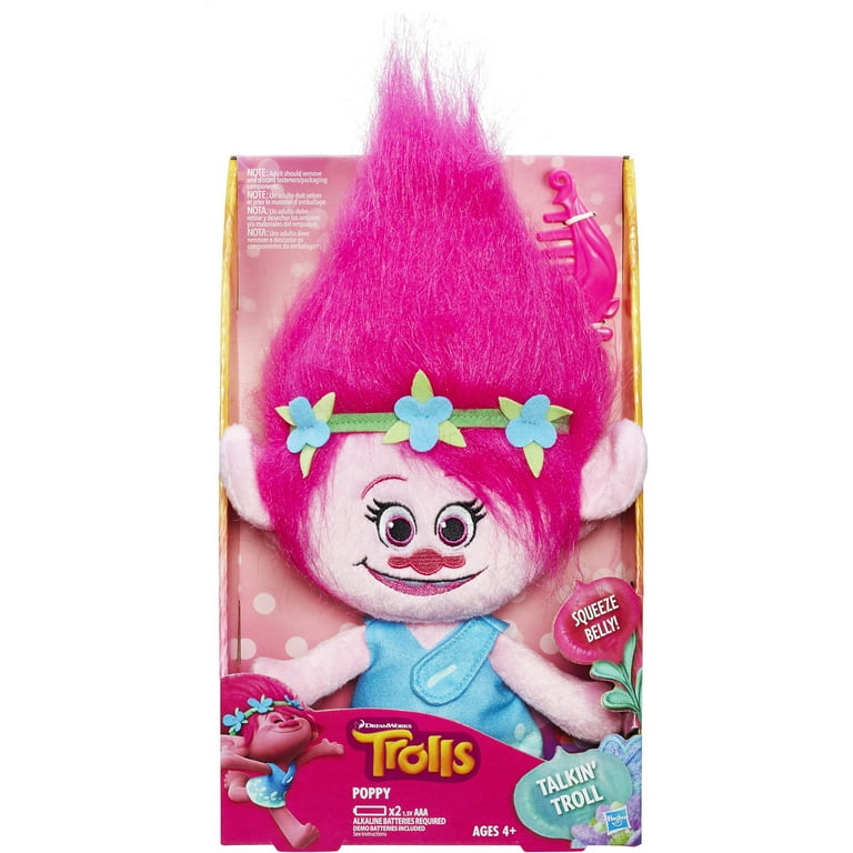 Dreamworks Poppy Troll Trolls Movie Doll Stuffed Toy 2016 Plush 18