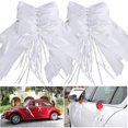 thumbnail image 3 of Inteprter Cintas de boda Bowknot Kits Ceremonia romántica Parejas nupciales Matrimonio Bar Silla de comedor Decoración para mujer Niñas Decoración del hogar, 3 of 6