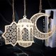 thumbnail image 1 of unids/set Ramadán Eid adornos de madera Eid Mubarak Festival decoraciones brillar Hogar, 1 of 4