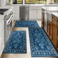 thumbnail image 6 of Kitchen Rugs Sets of 3 Non Slip Washable Kitchen Mats for Floor, Waterproof Kitchen Runner Rug, Floor Mat Carpet for Entryway, Laundry, Sink, Hallway, Bathroom, 6 of 12